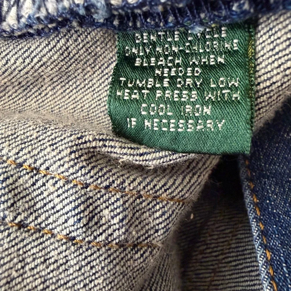 Lauren Jeans Co. Cropped Capri Jeans Women 12P Blue - Picture 3 of 8